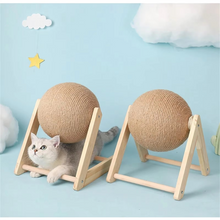 Load image into Gallery viewer, Durable Sisal Cat Scratcher Ball - Perfect for Paws