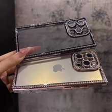 Load image into Gallery viewer, Diamond Rhinestone Luxury iPhone Case