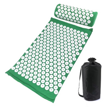 Load image into Gallery viewer, Acupressure Massage Mat and Pillow Set for Back and Body Relief
