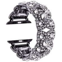 Load image into Gallery viewer, Diamond Metal Wristband Compatible with Apple Watch