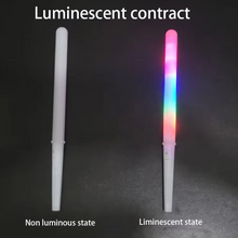 Load image into Gallery viewer, 50 pcs Colorful LED Glow Sticks for Cotton Candy and Marshmallow Cones