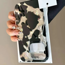 Load image into Gallery viewer, Gradient Ink Marks Laser Phone Case with Glacier Pattern Shockproof Soft Cover