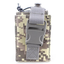 Load image into Gallery viewer, Tactical 600D MOLLE Radio Pouch Walkie Talkie Holder Waist Carry Case
