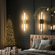 Load image into Gallery viewer, Modern LED Wall Light, Metal and Acrylic Wall Lamp with 3 Light Colors