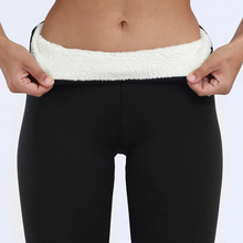 Load image into Gallery viewer, Ultra Cozy High-Waist Velvet Cashmere-Lined Winter Leggings