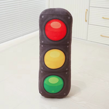 Load image into Gallery viewer, Plush Traffic Sign Cushion – Soft Decorative Road Safety Pillow