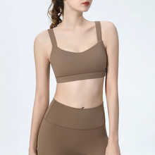 Load image into Gallery viewer, Women's Breathable Padded Sports Bra with Beauty Back Support