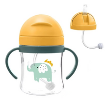 Load image into Gallery viewer, 8.5 oz Baby Training Cup with Double Handles and Flip Lid Leakproof Design