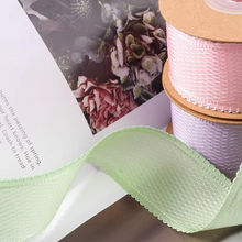 Load image into Gallery viewer, Wavy Edge Silk Ribbon for Hair Accessories and Decorative Crafts