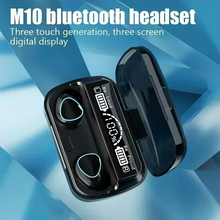 Load image into Gallery viewer, TWS Bluetooth Wireless Earbuds with LED Display, HiFi Stereo Sound, Waterproof Gaming Headset