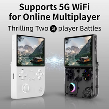 Load image into Gallery viewer, 64-Bit Retro Handheld Game Console with 4-Inch IPS Screen, WiFi and Bluetooth