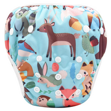 Load image into Gallery viewer, Reusable Adjustable Baby Swim Diaper Waterproof Cloth Pool Pant