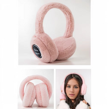 Load image into Gallery viewer, Wireless Plush Earphones with Bluetooth 5.2 and Warm Fur Design