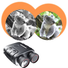Load image into Gallery viewer, Advanced Night Vision Binoculars with 1080P HD Video, 5x Digital Zoom, and Long-Range Viewing