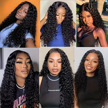 Load image into Gallery viewer, Brazilian Kinky Curly Human Hair Extensions – 100% Unprocessed Human Hair Bundles, Natural Jerry Curly Style, 8–30 Inches, 1/3/4 Piece Sets