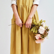 Load image into Gallery viewer, Cross Back Cooking Apron with Pockets