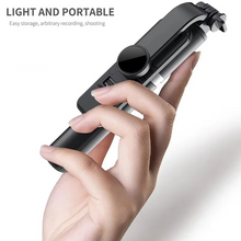 Load image into Gallery viewer, Bluetooth Selfie Stick Tripod with LED Fill Light and Remote Control