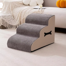 Load image into Gallery viewer, Curved Dog Stairs for Small and Medium Pets – Sofa and Bed Access Steps