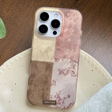 Load image into Gallery viewer, Vintage Orchid and Plum Blossom Print Silicone Phone Case