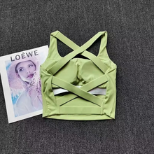 Load image into Gallery viewer, Seamless Sports Bra for Women Push Up Yoga and Running Top