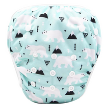 Load image into Gallery viewer, Reusable Adjustable Baby Swim Diaper Waterproof Cloth Pool Pant
