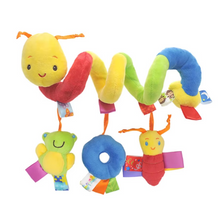 Load image into Gallery viewer, Elephant Spiral Sensory Activity Toy for Car Seat, Stroller, and Crib