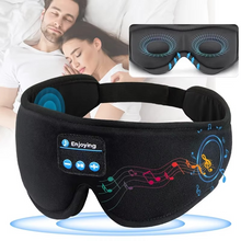 Load image into Gallery viewer, Bluetooth Sleeping Headphones with 3D Eye Mask and Built in HD Speakers