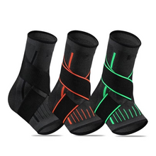Load image into Gallery viewer, Adjustable Compression Ankle Support Brace for Sports and Workout
