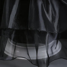 Load image into Gallery viewer, Girls Gothic Layered Cake Gown with Mesh Panel Details and Decorative Pattern All Vera Mart