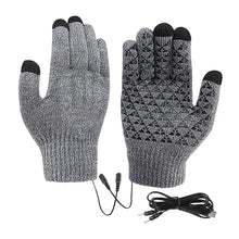 Load image into Gallery viewer, Heated Winter Gloves with USB Recharge, Touchscreen Compatibility and Non‑Slip Grip