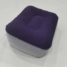 Load image into Gallery viewer, Inflatable Footrest Pillow - Leg Support Cushion for Travel, Office & Home