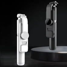 Load image into Gallery viewer, Bluetooth Selfie Stick Tripod with LED Fill Light and Remote Control