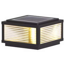 Load image into Gallery viewer, Elegant LED Solar & Electric Outdoor Lighting Solution