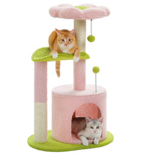 Load image into Gallery viewer, Cat Tree Design Flower Style Indoor Activity Tower