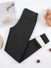 Load image into Gallery viewer, Women's High Waist Velvet Thermal Leggings