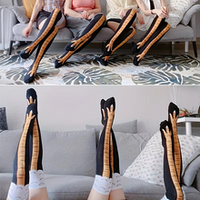 Load image into Gallery viewer, Women's Knee-High Chicken Claw Print Socks, 1 or 2 Pairs