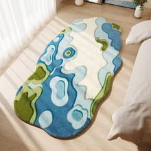 Load image into Gallery viewer, Abstract Art Plush Carpet for Bedroom and Living Room
