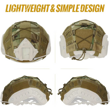 Load image into Gallery viewer, Elite Camo Tactical Helmet Cover for Military Operations