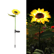 Load image into Gallery viewer, Solar-Powered LED Sunflower Lights for Gardens and Yards