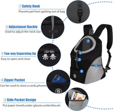 Load image into Gallery viewer, Outdoor Pet Carrier Backpack for Small Dogs and Cats
