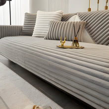 Load image into Gallery viewer, Luxurious Winter Sofa Cover Made Of Soft Faux Rabbit Fur