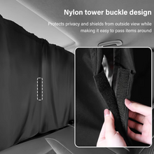 Load image into Gallery viewer, 4-Piece Car Window Privacy Curtain Set with Rear Divider and Storage Bag
