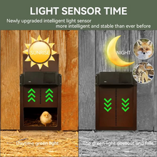 Load image into Gallery viewer, Smart Automatic Chicken Coop Door Opener with Light Sensor and Waterproof Design