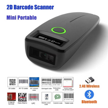 Load image into Gallery viewer, Portable Barcode Scanner With OLED Display And Vibration Feedback