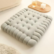 Load image into Gallery viewer, Biscuit Shaped Plush Cushion for Chairs and Sofas
