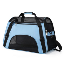 Load image into Gallery viewer, Soft-Sided Pet Carrier with Breathable Mesh for Small Dogs and Cats