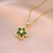 Load image into Gallery viewer, Rotating Flower Pendant Necklace – Non-Tarnish Versatile Jewelry
