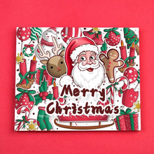 Load image into Gallery viewer, Christmas Advent Calendar 24 Grid Surprise Bracelet DIY Gift Box