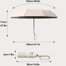 Load image into Gallery viewer, Reinforced Contemporary Compact Umbrella