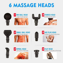 Load image into Gallery viewer, Deep Tissue Percussion Massage Gun with 30 Speeds and LCD Display